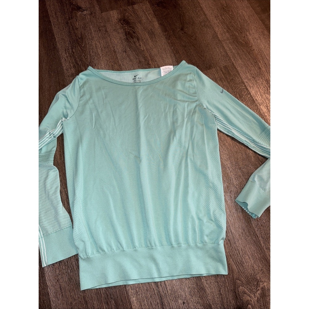 Nike Dri-Fit Running Shirt Women's S Long Sleeve size M